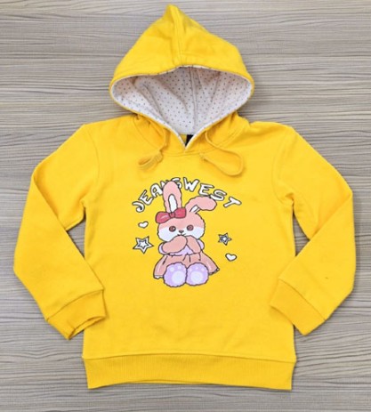 Girls Sherpa Style Hoodie